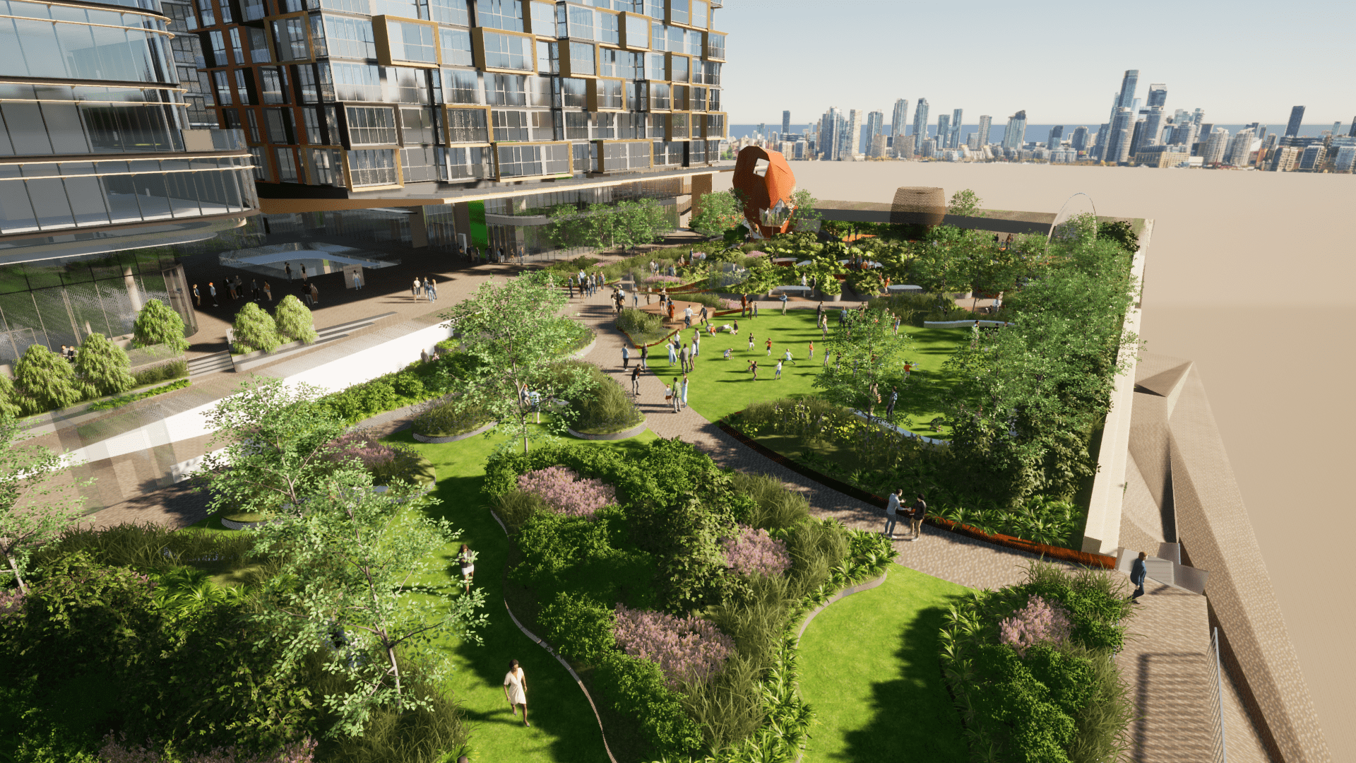 Green Plaza and a New School Set for St Leonards Willoughby Living