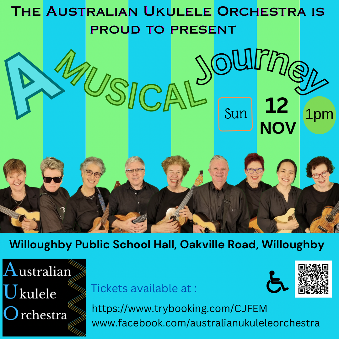 Australian Ukulele Orchestra final 2023 concert Willoughby Living